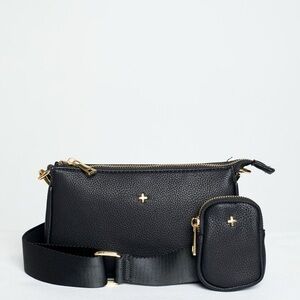 Peta and Jain Black Crossbody Bag Set